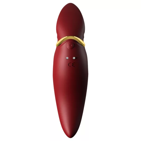 ZALO Hero - vibrador de clitóris recarregável e à prova d’água (vermelho)