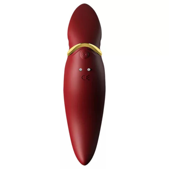 ZALO Hero - vibrador de clitóris recarregável e à prova d’água (vermelho)