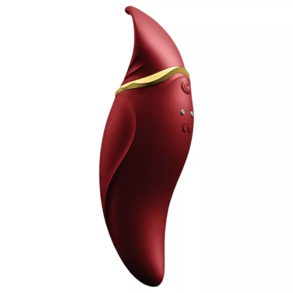 ZALO Hero - vibrador de clitóris recarregável e à prova d’água (vermelho)