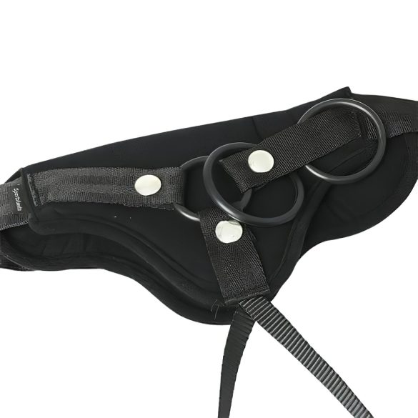 Sportsheets Plus Size - Arnês inferior para acessórios (preto)