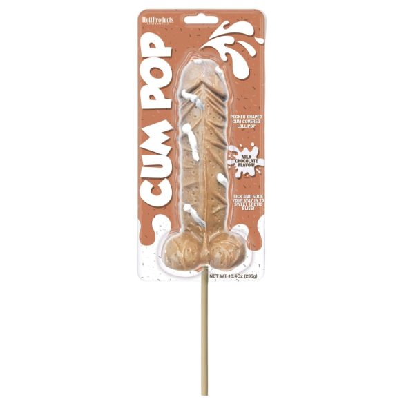 Cum Cock Pop - pirulito GIGA pênis (295g) - chocolate ao leite