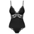Obsessive - body rendado - preto - L/XL