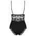 Obsessive - body rendado - preto - L/XL