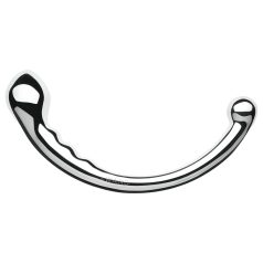 Le Wand - dildo duplo aço inoxidável prateado