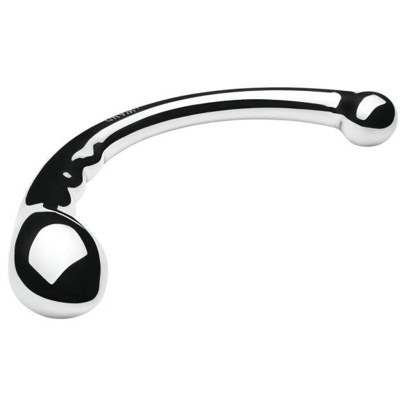 Le Wand - dildo duplo aço inoxidável prateado