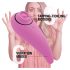 Feelztoys - vibrador clitóris e ponto G recarregável 2 em 1 - rosa