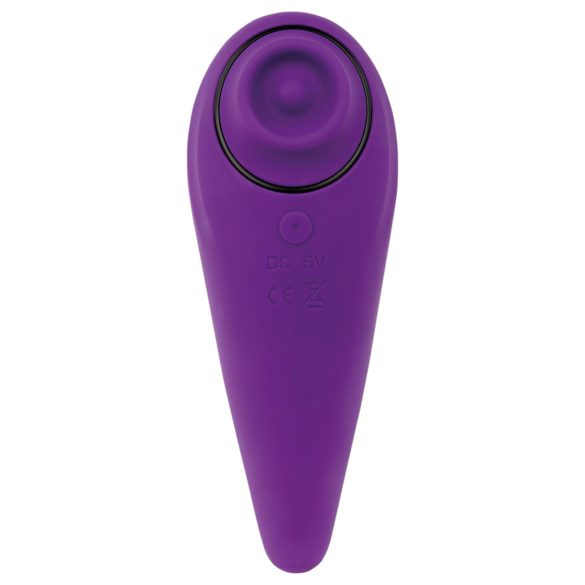 FEELZTOYS Femmegasm - vibrador clitóris 2 em 1 recarregável - roxo