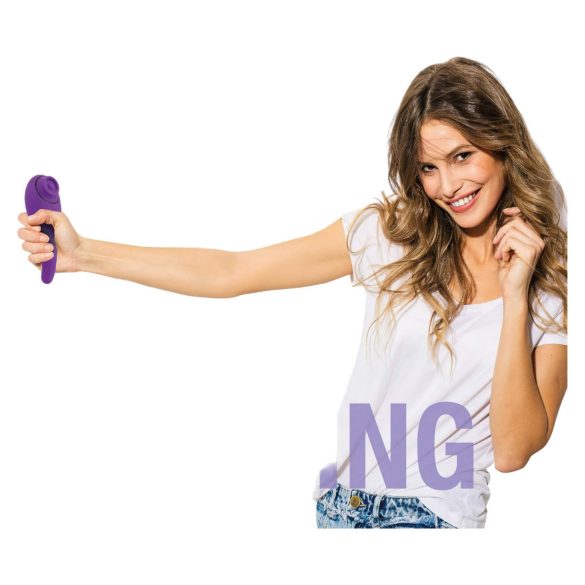 FEELZTOYS Femmegasm - vibrador clitóris 2 em 1 recarregável - roxo