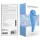 FeelzToys - vibrador clitóris e ponto G recarregável 2 em 1 - azul