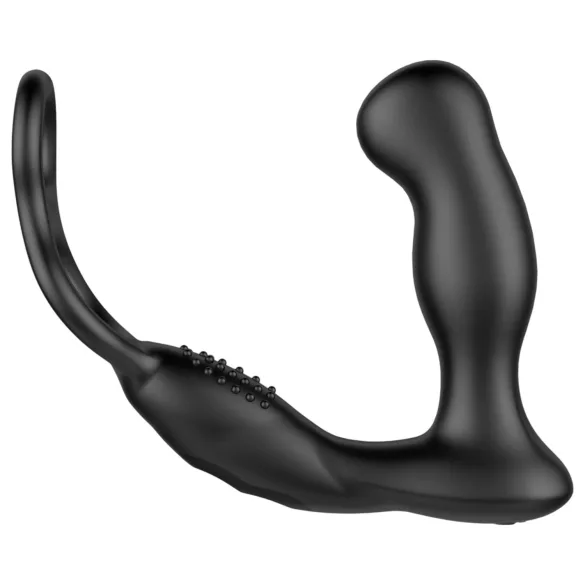 Nexus Revo - vibrador rotativo para próstata com anel - silicone preto