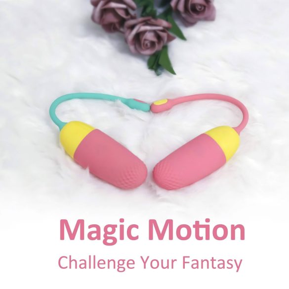 Magic Motion Vini - vibrador bullet app controle - recarregável laranja