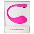 Lovense Lush 3 - vibro egg control app - silicone rosa