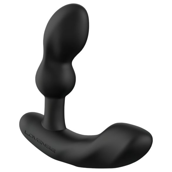 Lovense Edge 2 - vibrador próstata inteligente - silicone preto