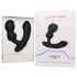 Lovense Edge 2 - vibrador próstata inteligente - silicone preto