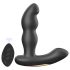 Aixiasia Hiross - vibrador anal giratório (preto)