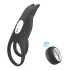 Aixiasia Hoody B - anel peniano vibratório recarregável controle remoto preto