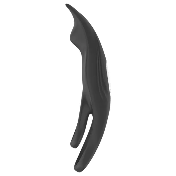 Aixiasia Hoody B - anel peniano vibratório recarregável controle remoto preto
