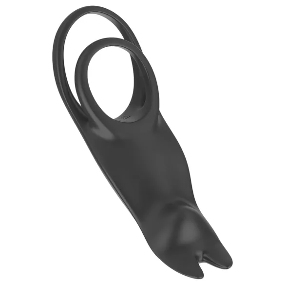 Aixiasia Hoody B - anel peniano vibratório recarregável controle remoto preto