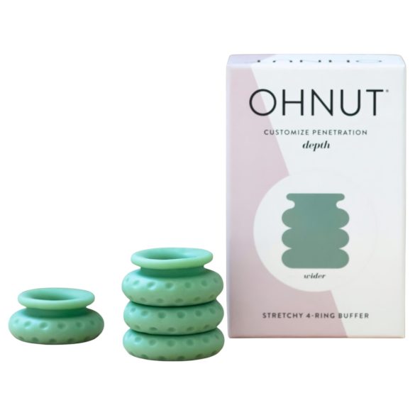 Ohnut - anel limitador de penetração - 4 peças - verde
