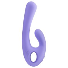   Nomi Tang - vibrador rabbit recarregável com estimulador de clitóris - lilás