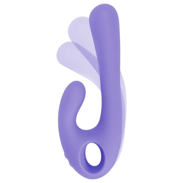 Nomi Tang - vibrador rabbit recarregável com estimulador de clitóris - lilás