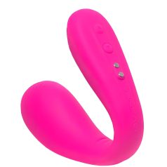   Lovense Dolce - vibrador para casal controlado por app - silicone rosa
