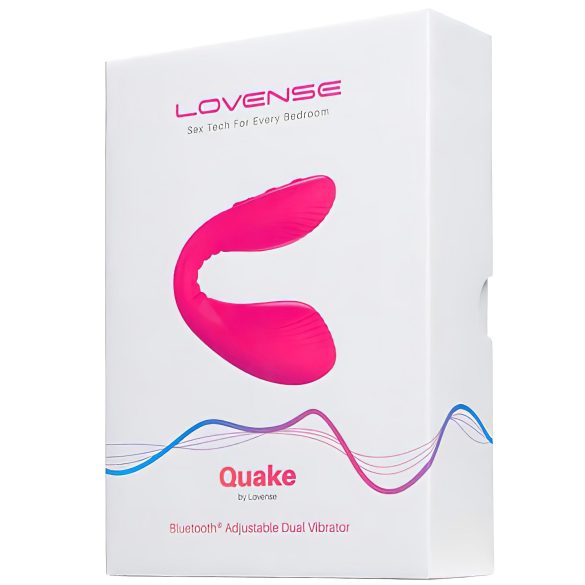 Lovense Dolce - vibrador para casal controlado por app - silicone rosa
