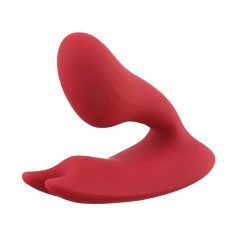   Magic Motion Umi - vibrador com cinto recarregável - controle app - vermelho