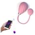 Magic Motion Sundae - ovo vibrador recarregável controle app silicone rosa