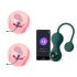 Magic Motion Crystal Duo - bolas kegel inteligentes - verde