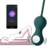 Magic Motion Crystal Duo - bolas kegel inteligentes - verde