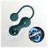 Magic Motion Crystal Duo - bolas kegel inteligentes - verde