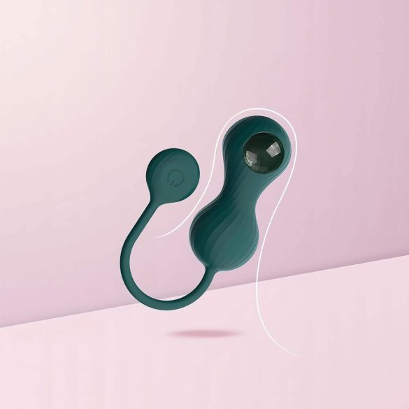 Magic Motion Crystal Duo - bolas kegel inteligentes - verde