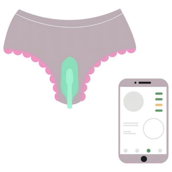 Magic Motion FitCute - bola vaginal inteligente recarregável - verde menta