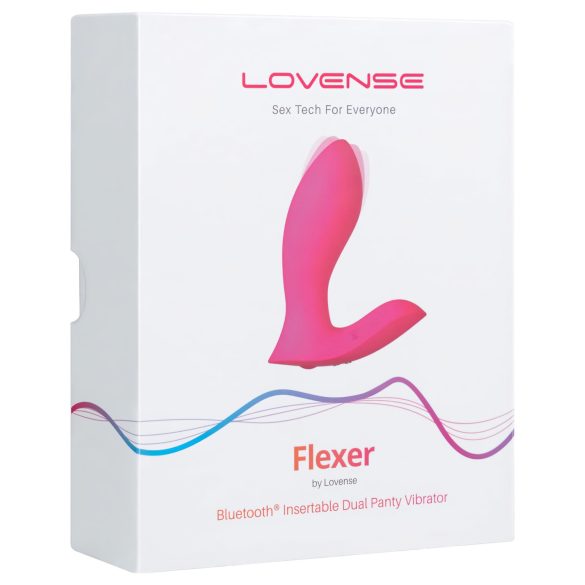 LOVENSE - Vibrador 2 em 1 para calcinha recarregável - rosa
