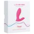 LOVENSE - Vibrador 2 em 1 para calcinha recarregável - rosa