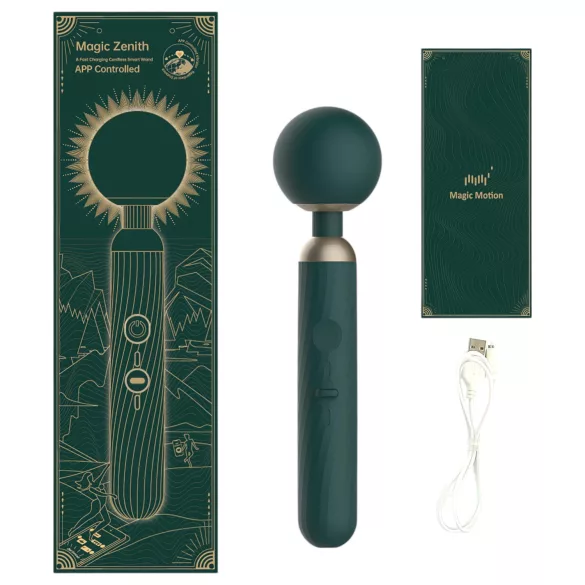 Magic Motion Zenith - Vibrador massageador controlado por app (verde)