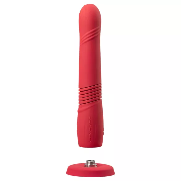 LOVENSE Gravity - vibrador recarregável com movimento de vaivém (vermelho)