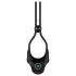 Nexus Forge - anel peniano vibratório ajustável - silicone preto