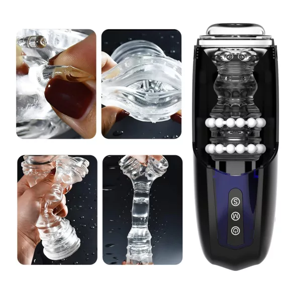 Magic Motion Xone - Masturbador controlado por app, para homens (azul)