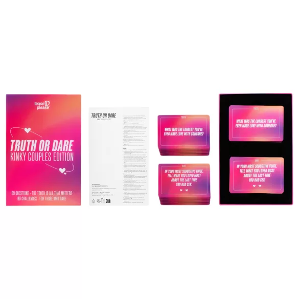 Tease&Please - jogo erótico para casais - versão em inglês