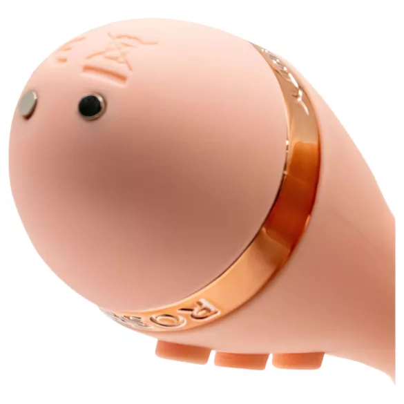 Vush Fleur - vibrador massageador recarregável e à prova d’água (rosa)