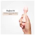 Vush Fleur - vibrador massageador recarregável e à prova d’água (rosa)