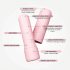 Vush Pop Gloss - mini vibrador recarregável à prova d’água - rosa