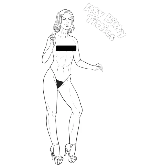 WoodRocket - Peitos, peitos, peitos - livro de colorir sexual para adultos