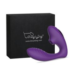   Tracy's Dog OG - vibrador ponto G e estimulador clitóris - roxo