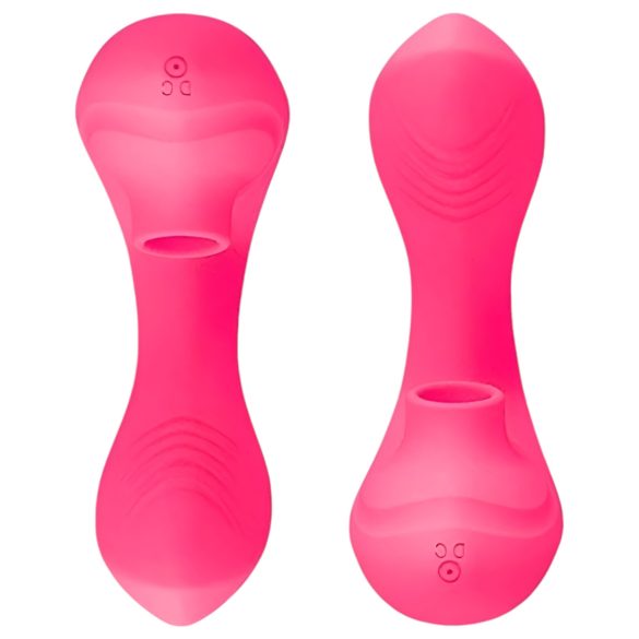 Tracy's Dog OG - vibrador ponto G e estimulador clitóris - silicone rosa
