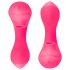 Tracy's Dog OG - vibrador ponto G e estimulador clitóris - silicone rosa